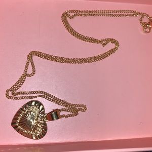 Cali Tiger Amore Necklace (Gold Colour)